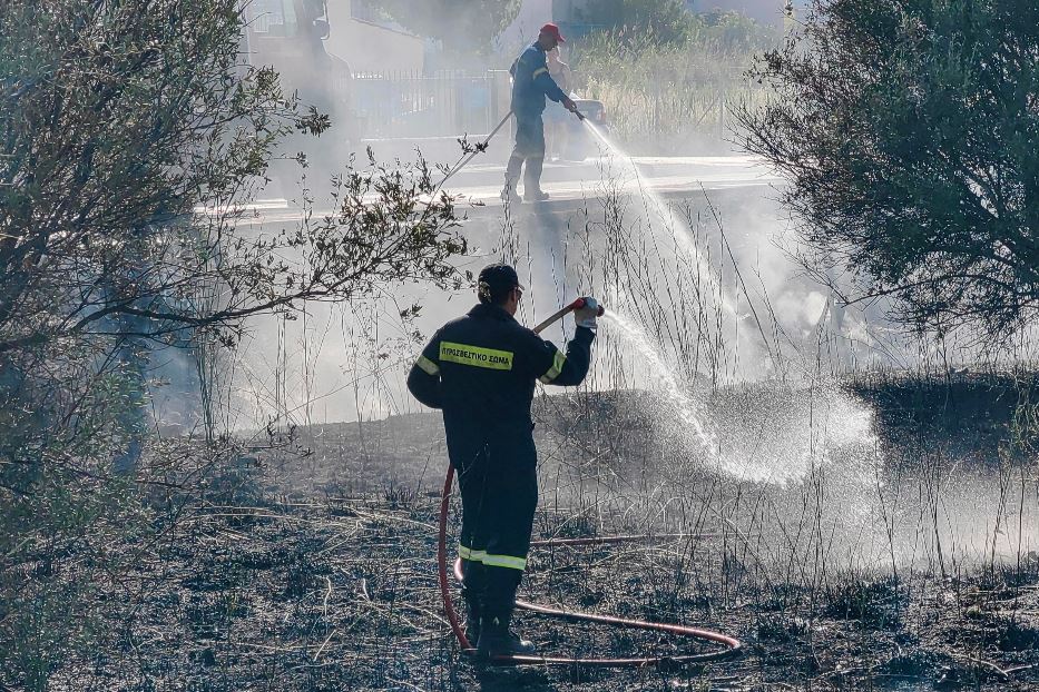 Cleone, cosi i greci hanno chiamato l'ondata di caldo che ha provocato incendi nella regione del Peloponneso