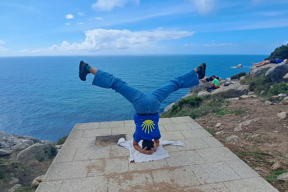 Yoga a Finisterre, l'estremo lembo del continente