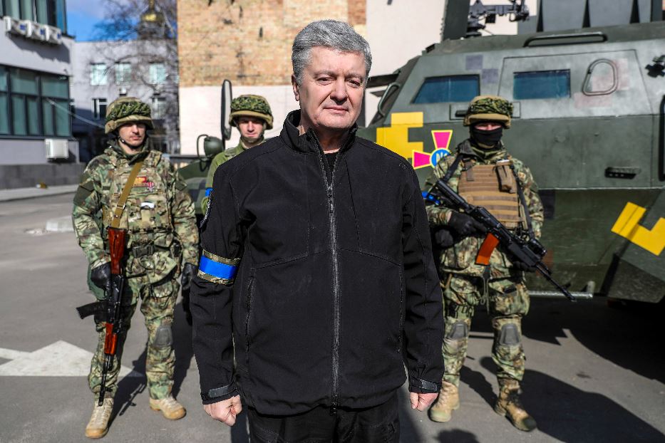 L’ex presidente Petro Poroshenko