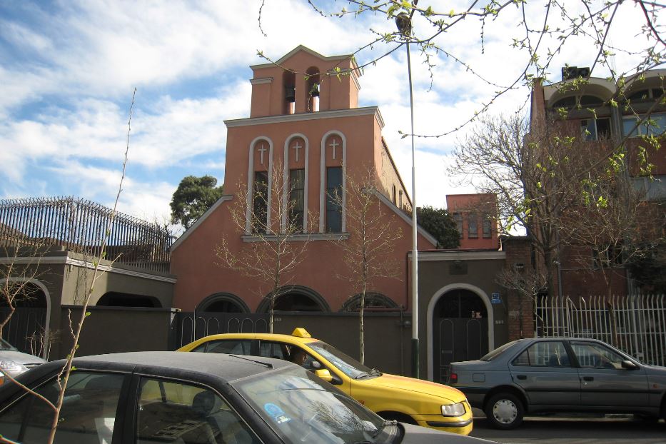 La Cattedrale cattolica dei latini a Teheran in Iran