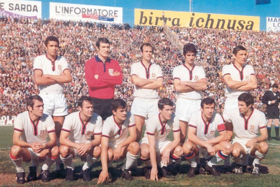 Il Cagliari che vinse lo scudetto nella stagione 1969-70