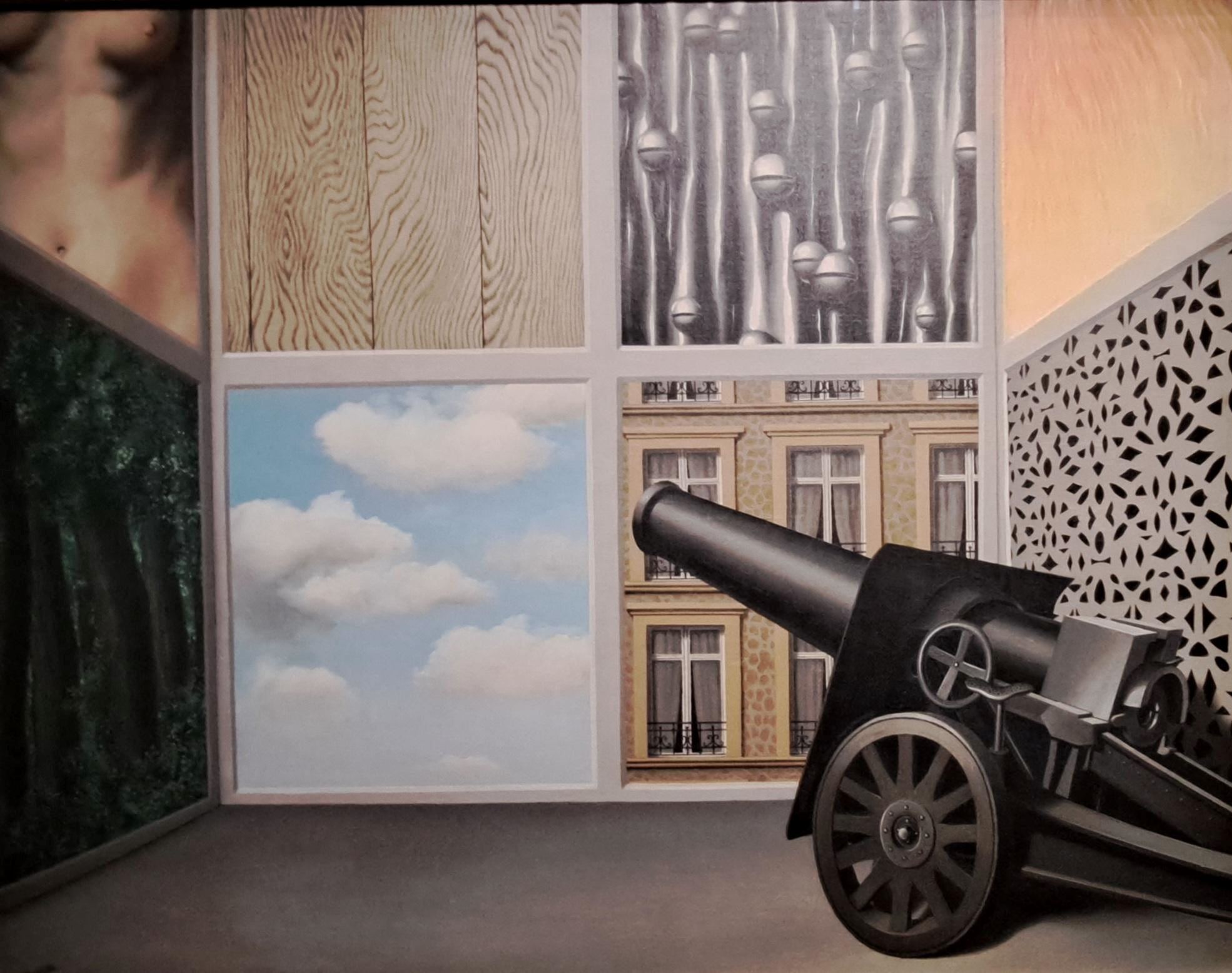 'Sulla soglia della libertà', un dipinto di René Magritte del 1930