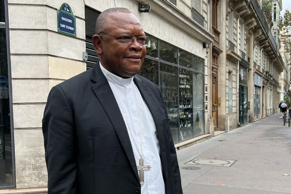 Il cardinale Fridolin Ambongo Besungu, arcivescovo di Kinshasa e presidente degli episcopati di Africa e Madagascar