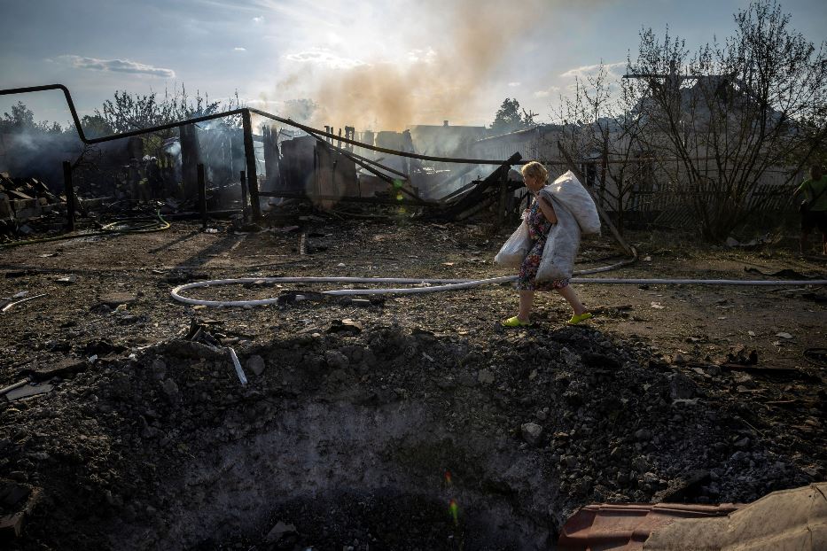 La città di Pokrovsk, nella regione di Donetsk, verso cui avanza l'esercito russo