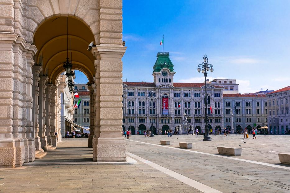 Trieste, piazza Unità d’Italia