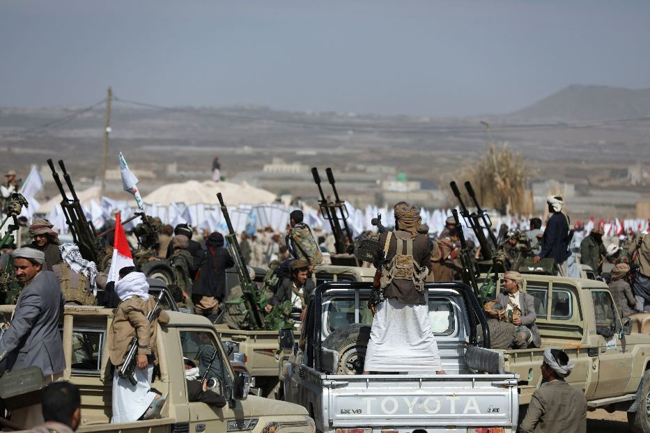 Forze Houthi nei pressi della capitale Sanaa
