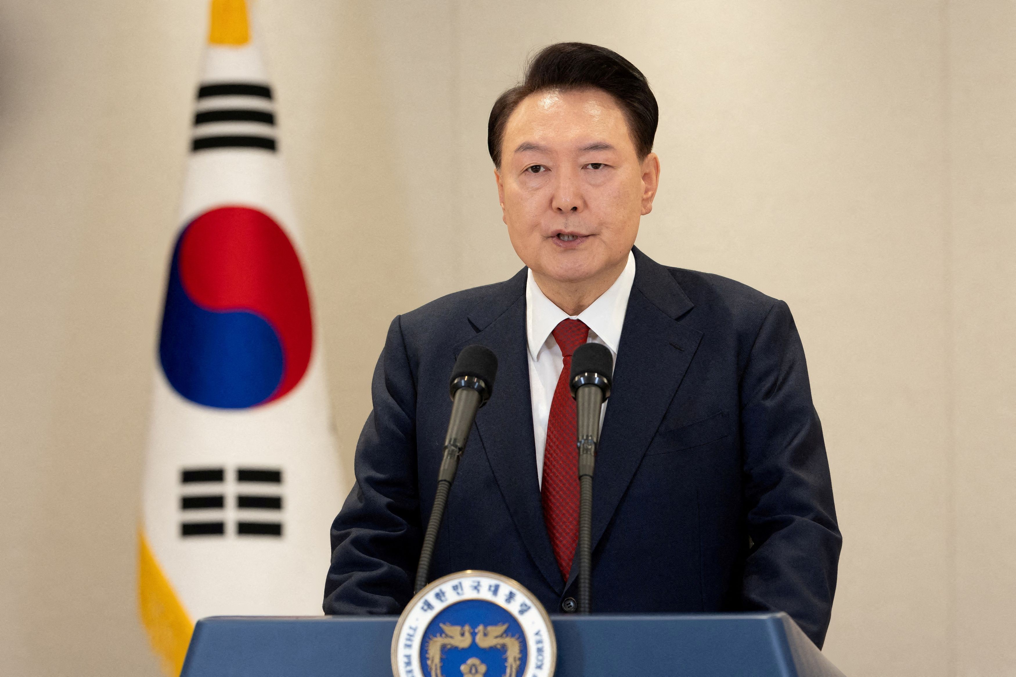 L'ormai ex presidente sudcoreano Yoon Suk-yeol