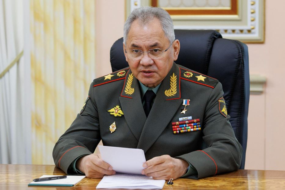 L'ex ministro della difesa russo Sergei Shoigu