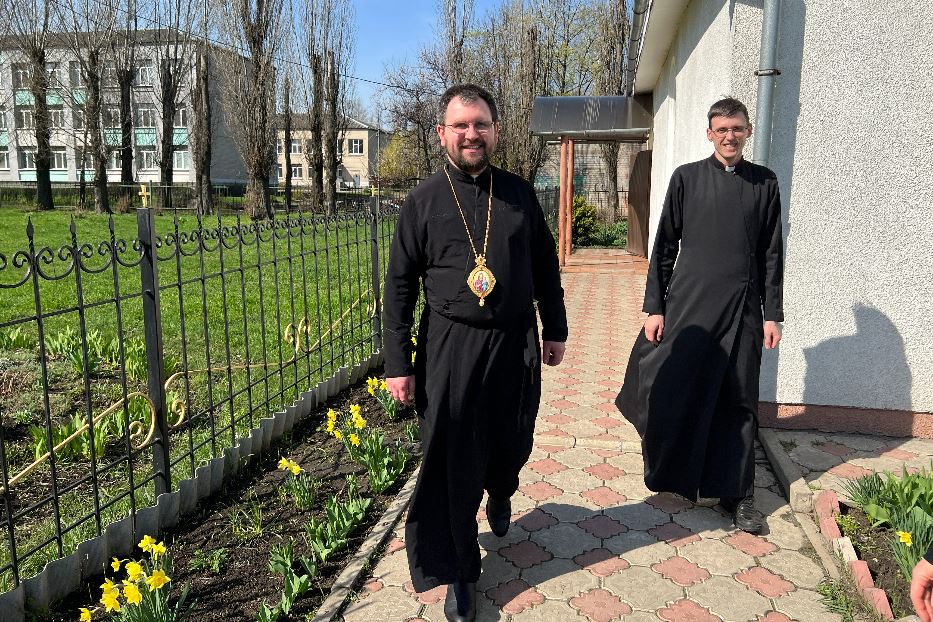 Maksym Ryabukha, neo-vescovo dell’esarcato greco-cattolico di Donetsk, la diocesi nell’Ucraina sud-orientale tagliata dalla linea del fronte.