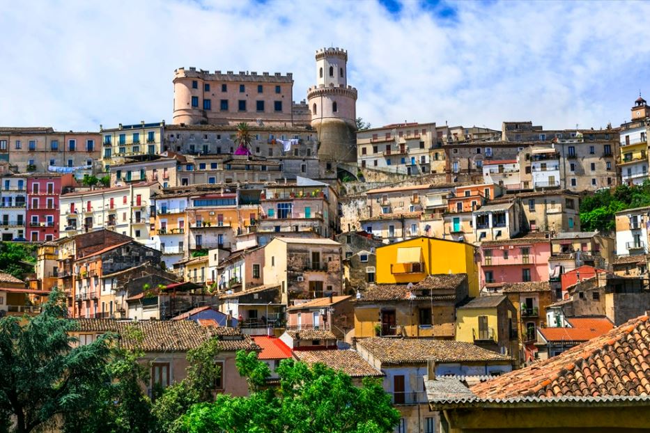 Il cuore di Corigliano Calabro, in provincia di Cosenza