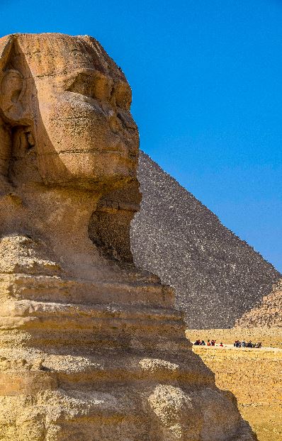 La Piramide di Giza e la Sfinge