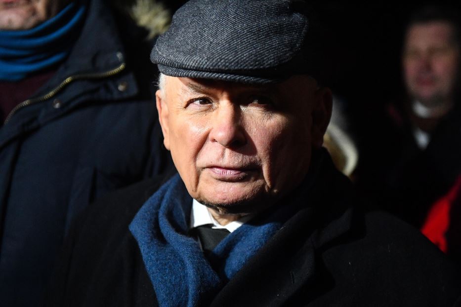 Il leader del Pis, Jaroslaw Kaczynski