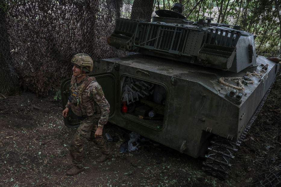 Le truppe ucraine impegnare a fermare l'esercito russo nella regione di Donetsk
