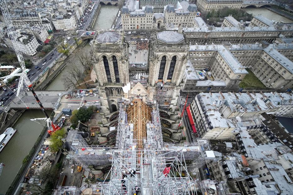 Il cantiere di Notre-Dame