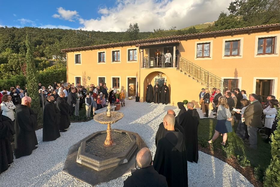 Il nuovo monastero dei benedettini di Norcia