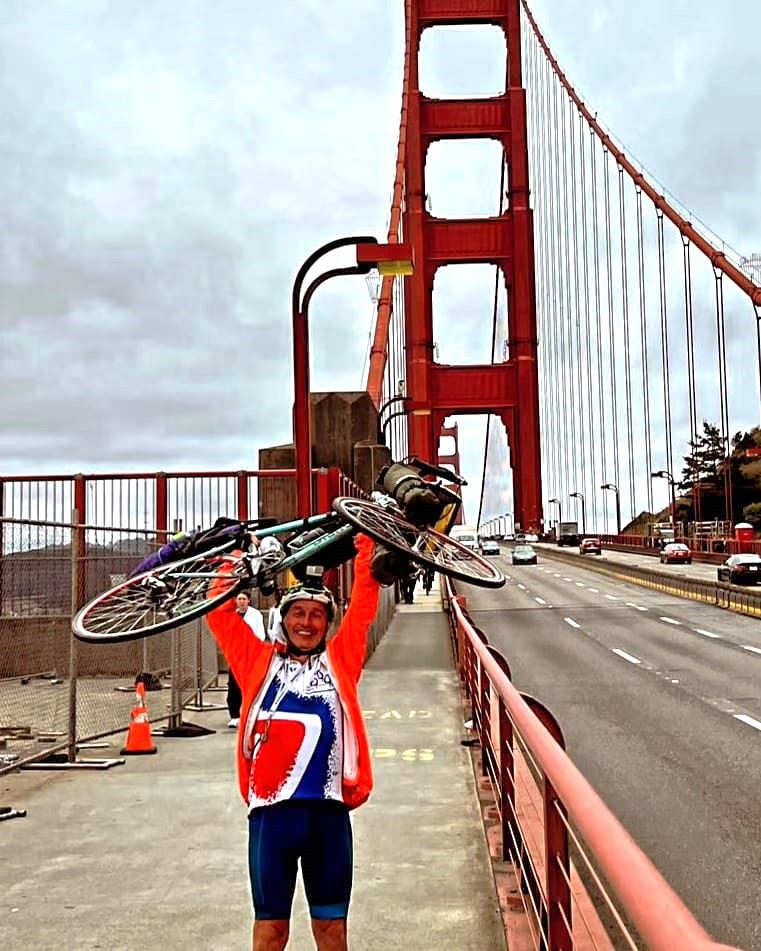 L'arrivo al Golden Gate di San Francisco