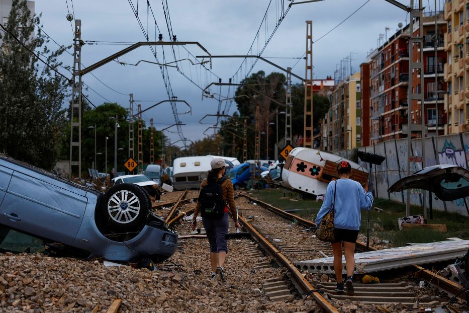 Altre immagini di distruzione dopo l'alluvione