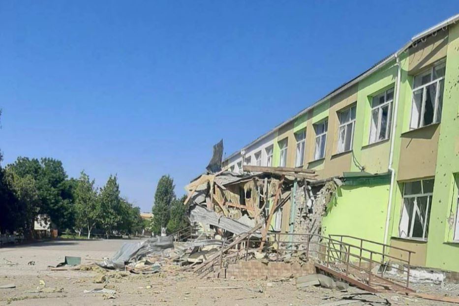 Foto di distruzione in Ucraina