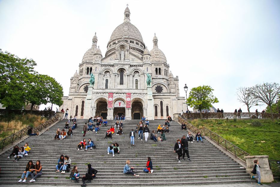 La Basilica del Sacro Cuore a Parigi