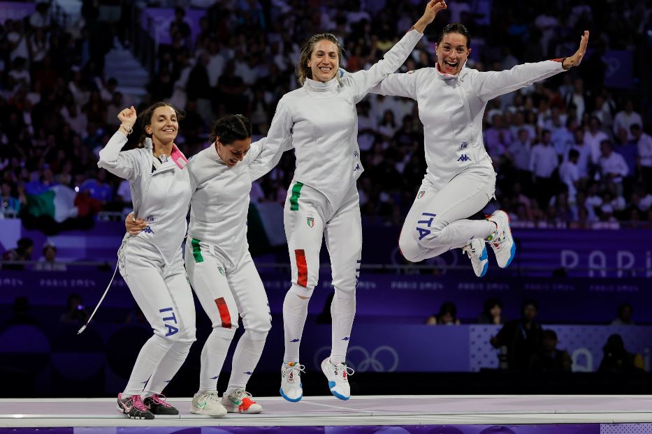 Giulia Rizzi, Alberta Santuccio, Mara Navarria e Rossella Fiamingo