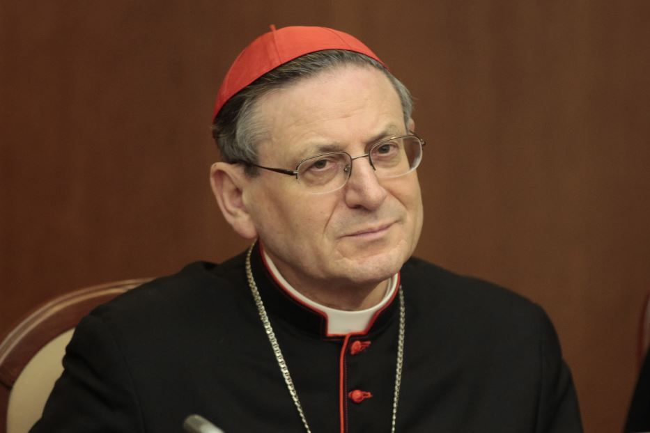 Il cardinale Angelo Amato nel 2013