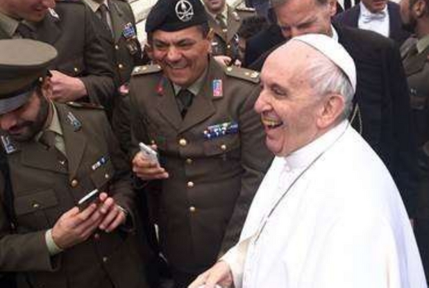 Strade sicure, la Brigata Aosta dal Papa