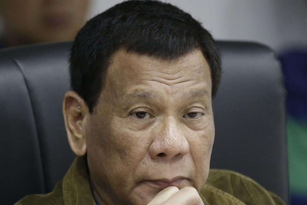 Il presidente filippino Rodrigo Duterte ha 73 anni (Ansa)