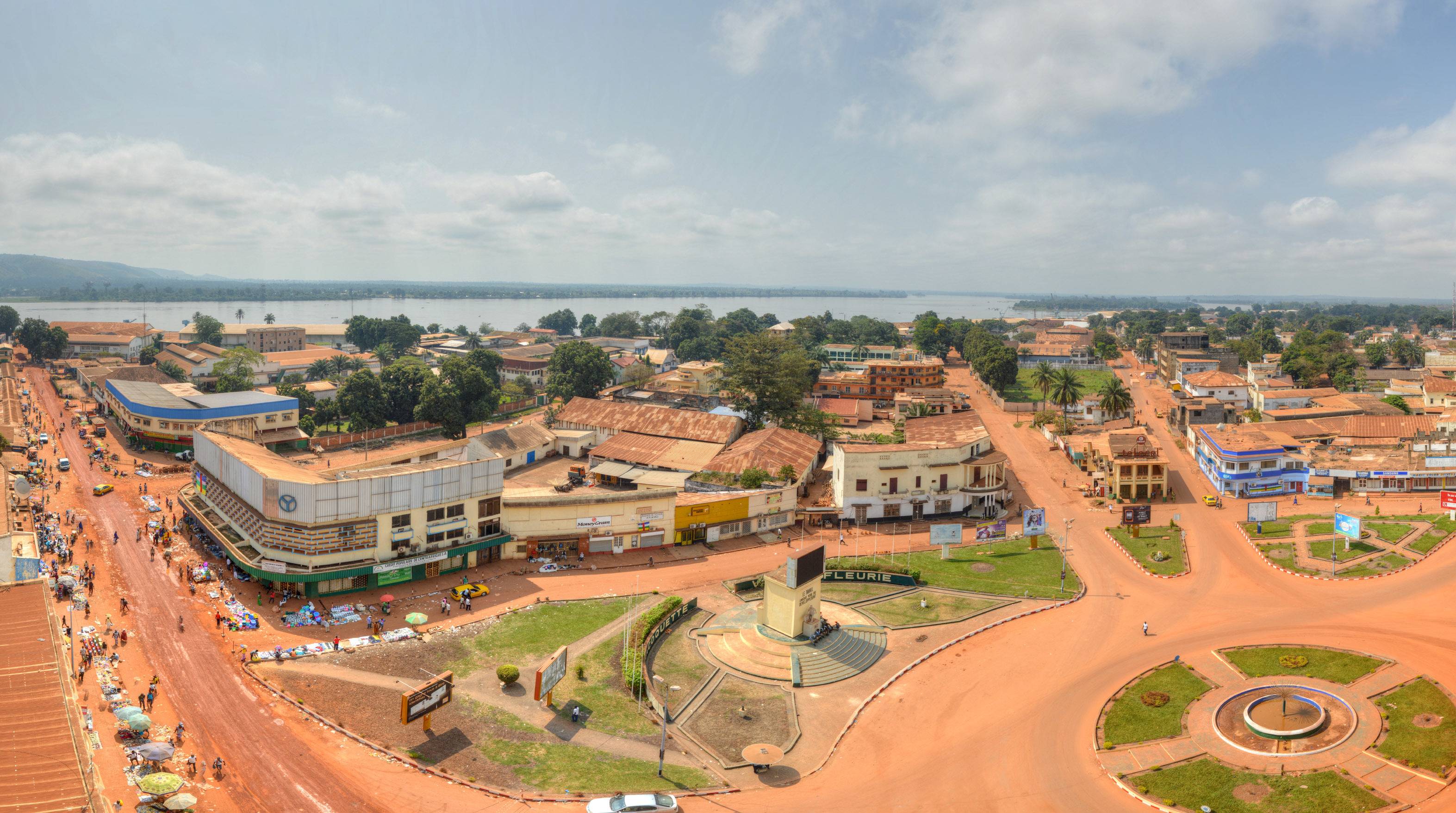 La capitale centrafricana Bangui