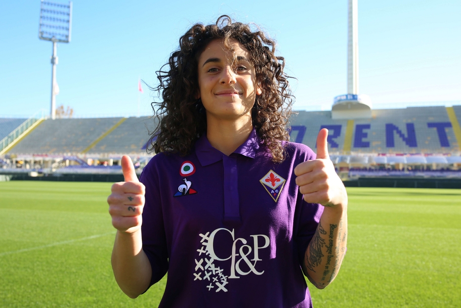 L’esterno alto della Fiorentina Womens, Danila Zazzera, 23 anni