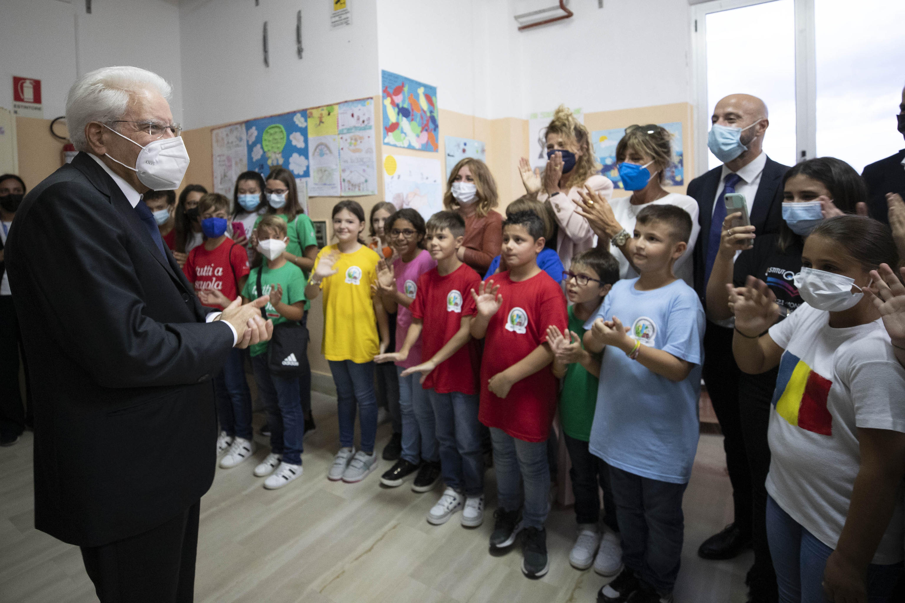 Mattarella: «La Ripartenza Della Scuola è La Ripartenza Dell'Italia»