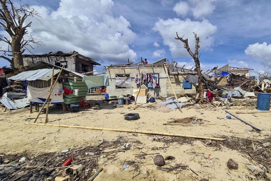 Salite ancora le vittime del tifone Rai, ora sono 386 accertate