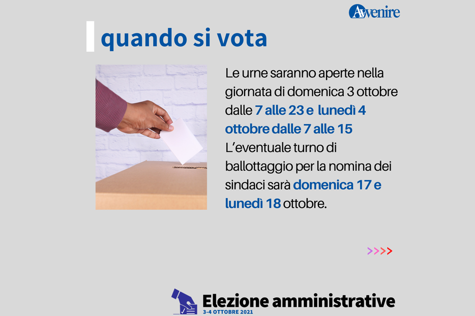 Elezioni Del 3 E 4 Ottobre: Una Mini-guida Al Voto