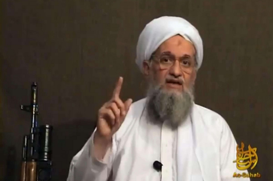 al-Zawahiri in un frame di un video del 2011