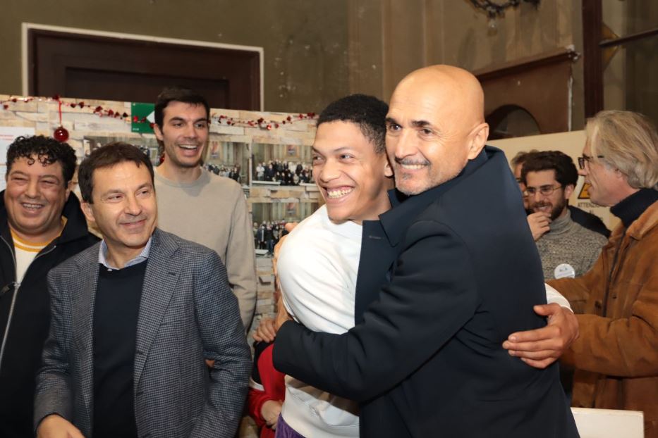 Spalletti tra i senzadimora