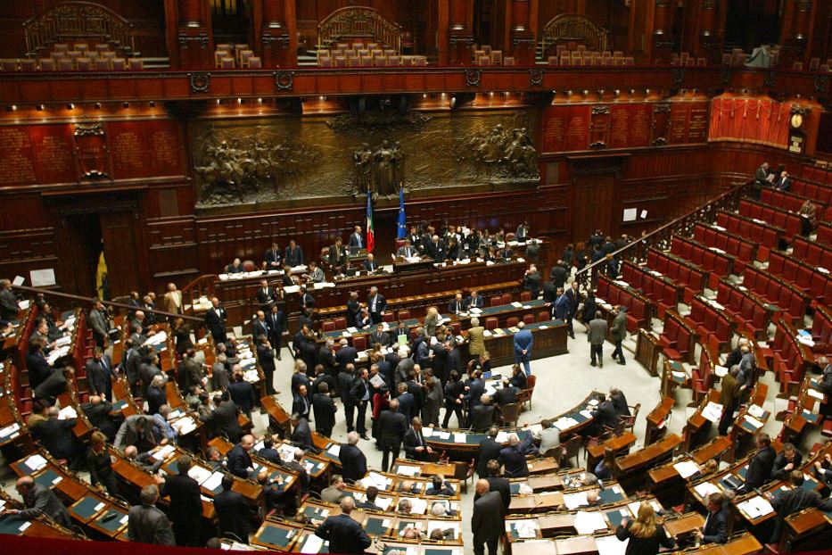 L'aula di Montecitorio