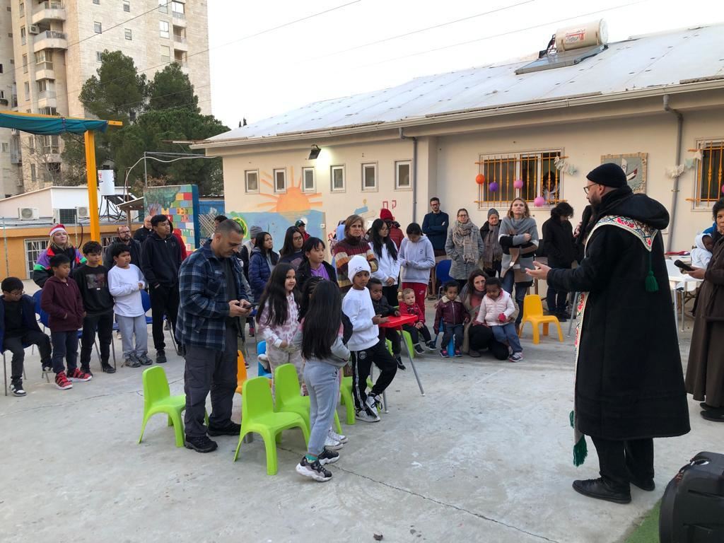 La festa di Natale al Centro S. Rachele del Patriarcato latino di Gerusalemme