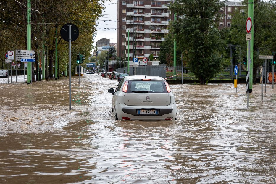 Nubifragi E Frane Al Nord, Allagamenti A Milano