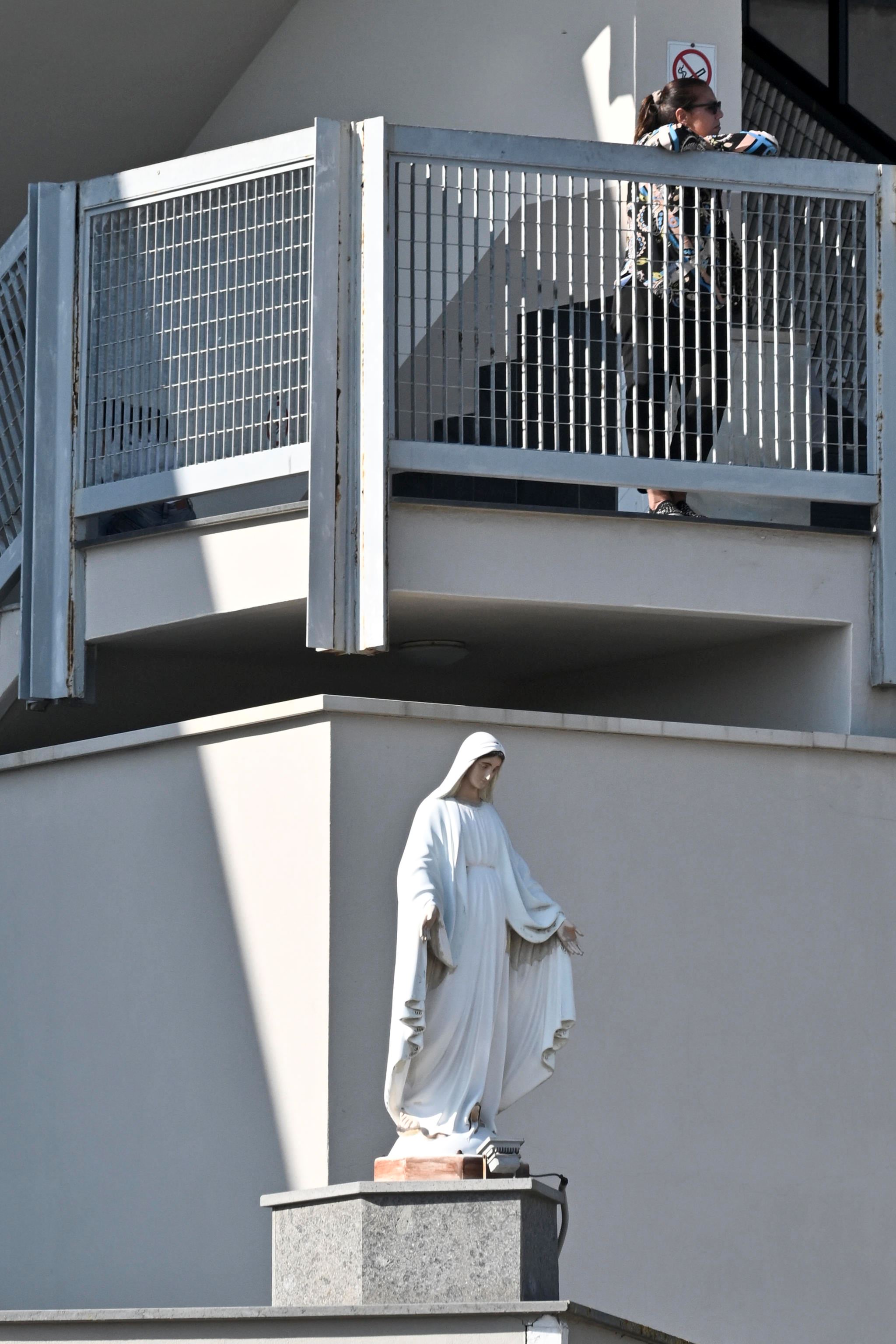 L'ospedale di Pozzuoli dove domani verranno fatti i primi stress test