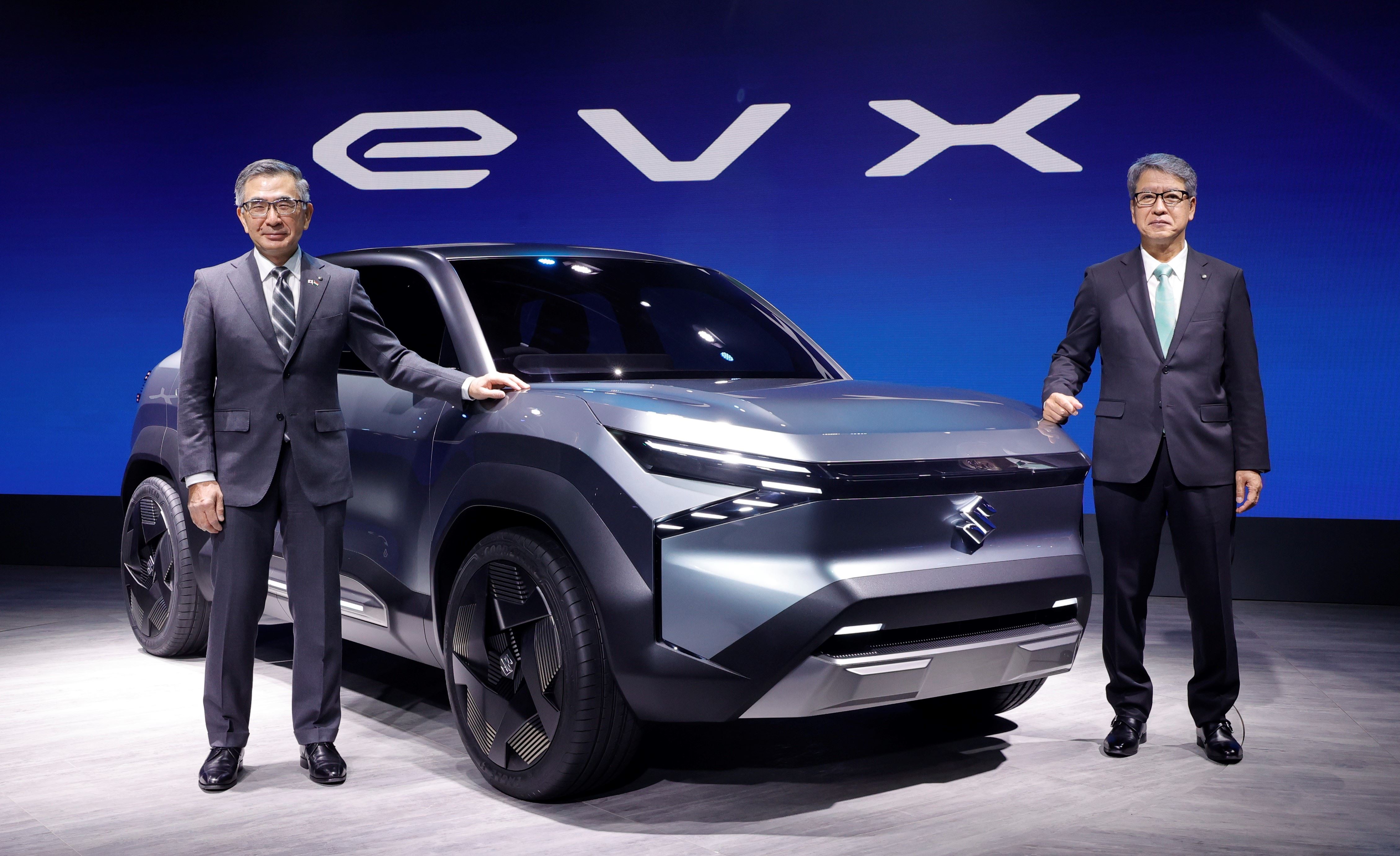 Il concept eVX, la prima Suzuki 100% elettrica