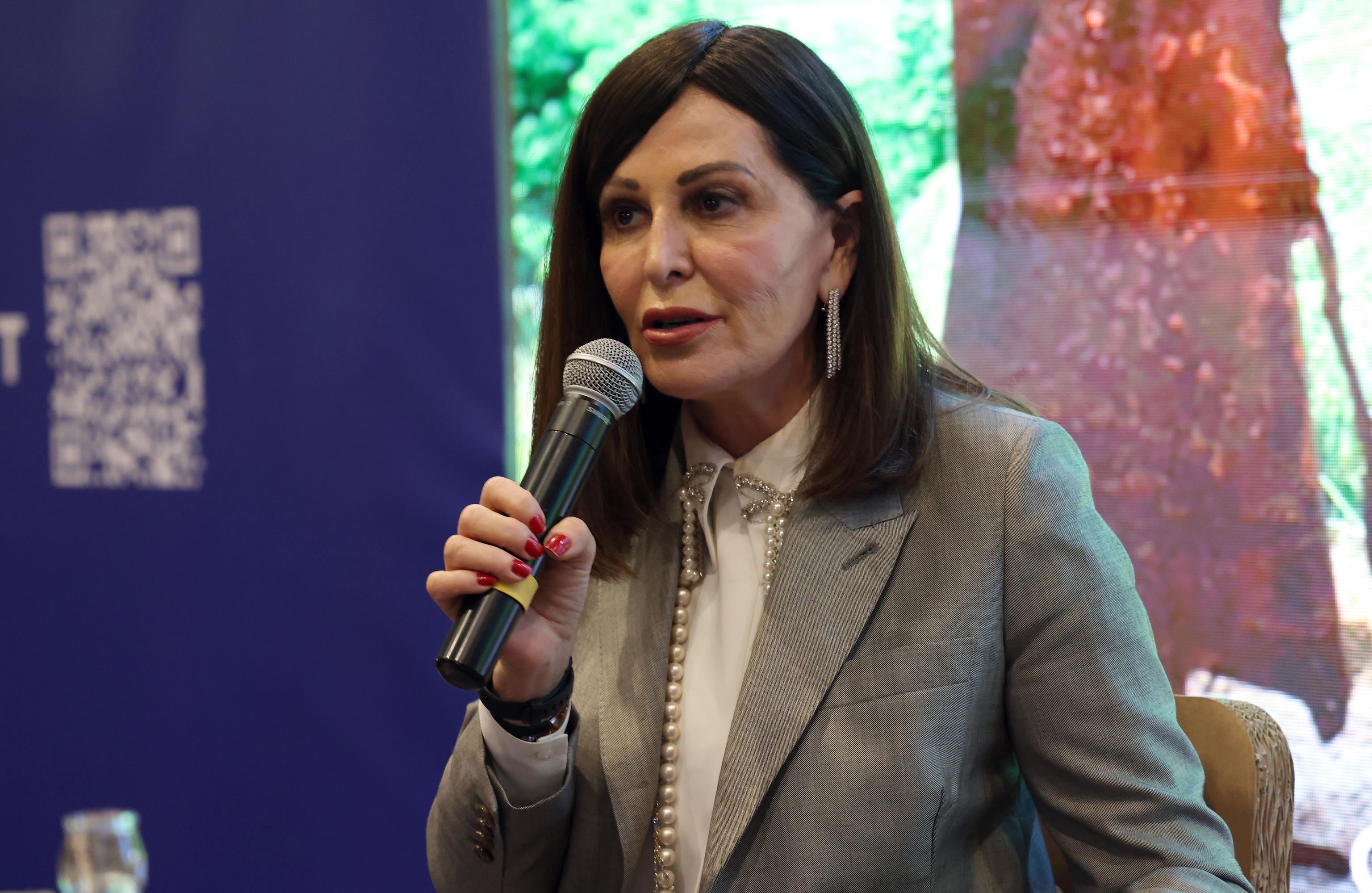 La ministra Daniela Santanché