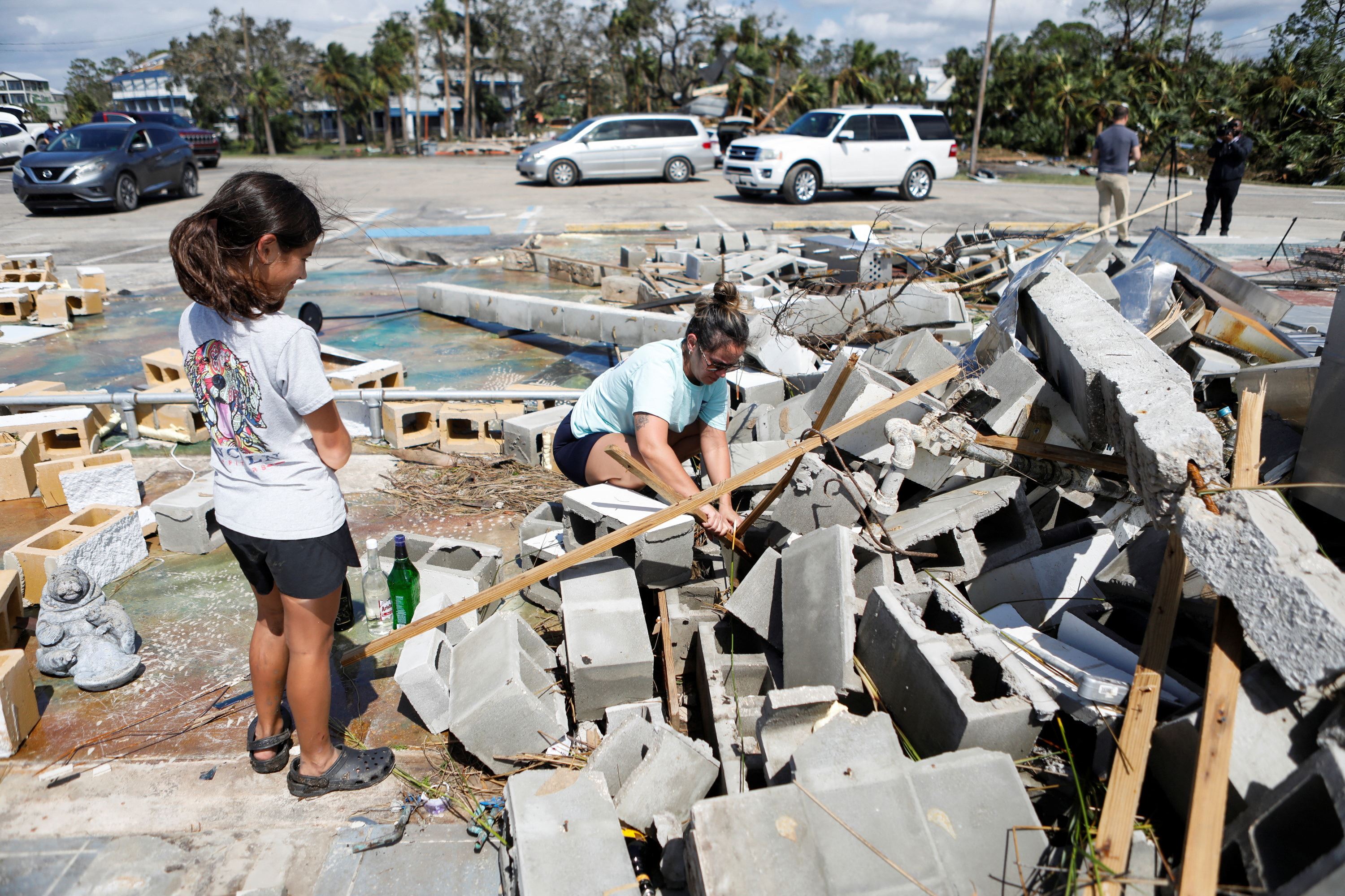 La devastazione di Helene in Florida