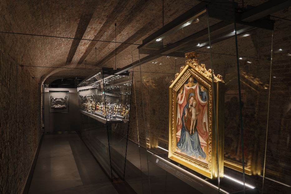 Le opere all’interno del museo del Duomo