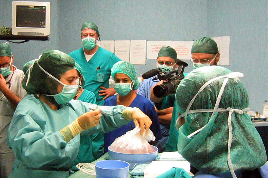 Palermo, preparazione di un trapianto di cuore a una bambina.