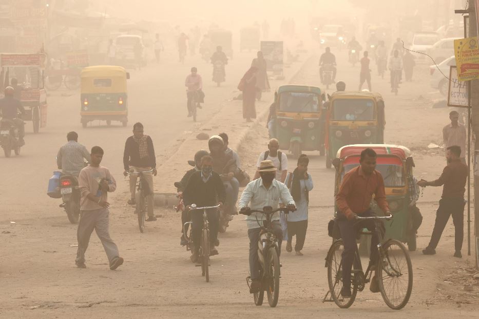 Smog a livelli record a New Delhi, il 15 novembre 2024