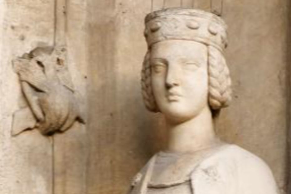 Statua di Isabella di Francia, chiesa di Saint-Germain-l’Auxerrois, Parigi