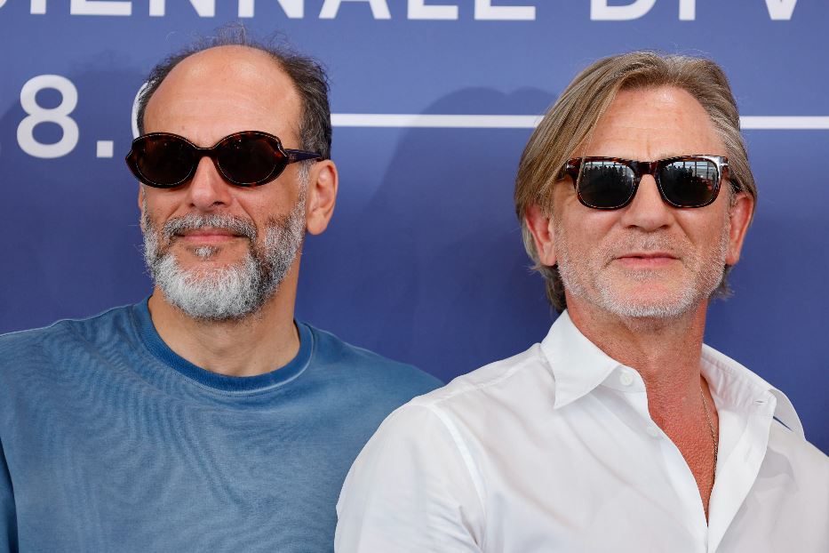 Luca Guadagnino e Daniel Craig alla presentazione di Queer