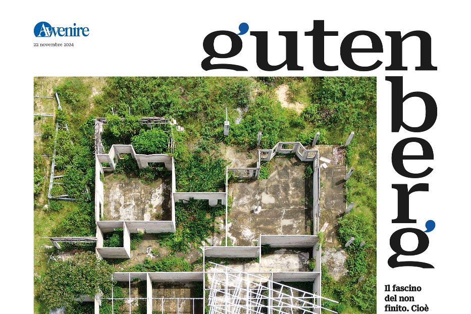 Eogio dell'incompiuto sul nuovo "Gutenberg" in edicola venerdì 22 novembre