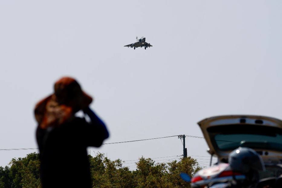 Le manovre dell'aviazione cinese sullo stretto di Taiwan