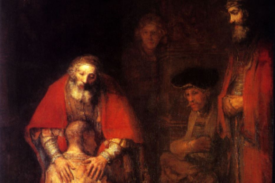Il Ritorno del figliol prodigo del pittore olandese Rembrandt