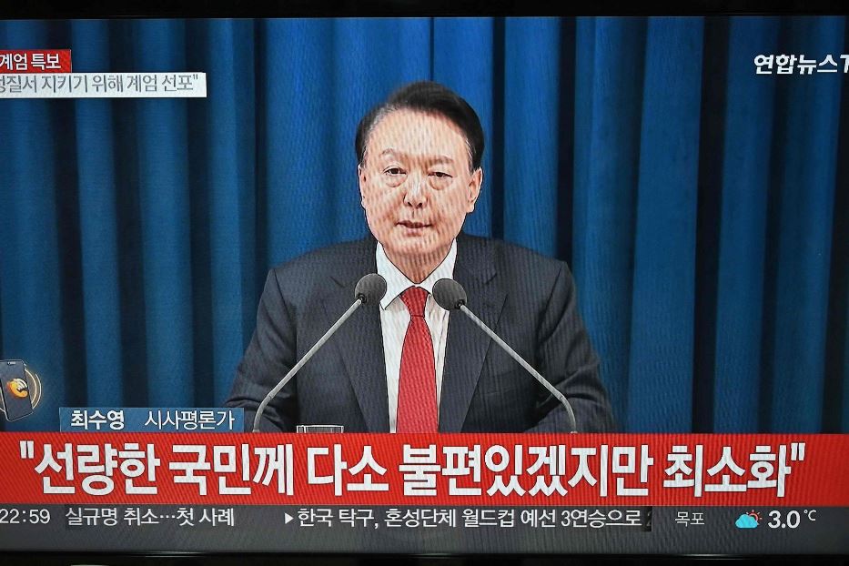 Corea del Sud, il presidente proclama la legge marziale